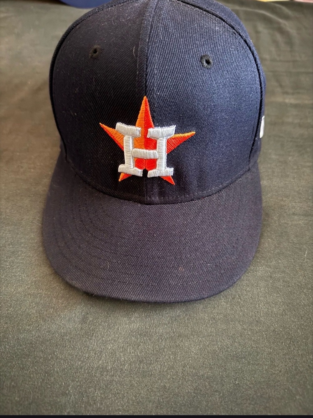 Houston Astros Navy Blue Fitted Cap